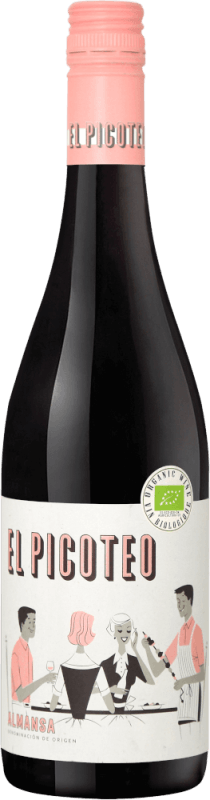 Rode wijn – blend van Syrah & Monastrell van Bodegas Piqueras uit Almansa, La Mancha (Spanje), fles