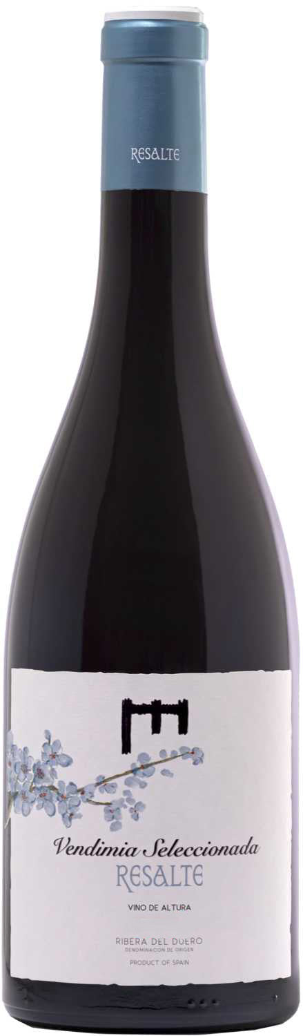 Rode wijn – 100% Tempranillo van Bodegas Resalte uit Ribera del Duero, Castilla y León (Spanje), fles