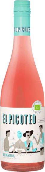 Rosé wijn – 100% Syrah van Bodegas Piqueras uit Almansa, La Mancha (Spanje), fles