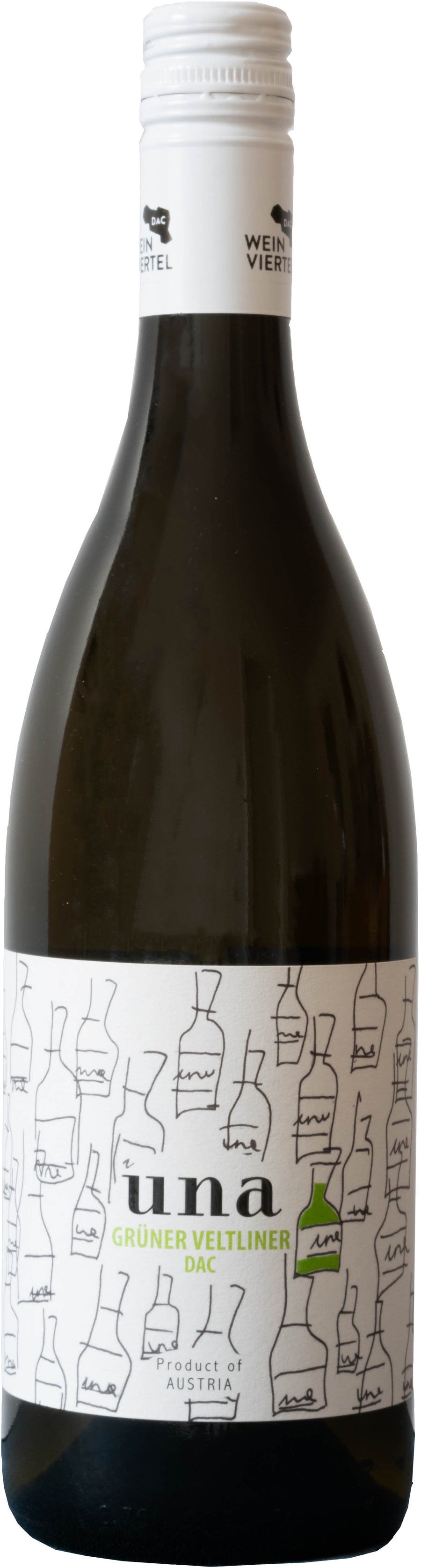 Grüner Veltliner DAC van wijnhuis UNA – frisse witte wijn uit Burgenland, Oostenrijk