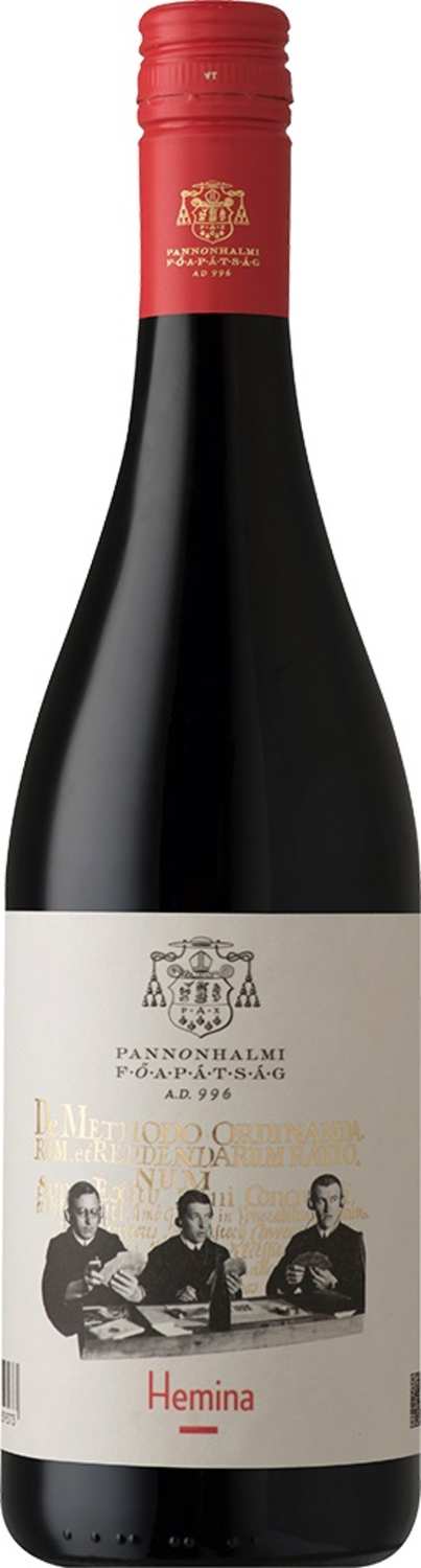 Rode wijn – Merlot & Cabernet Franc uit Pannonhalma, Hongarije, fles