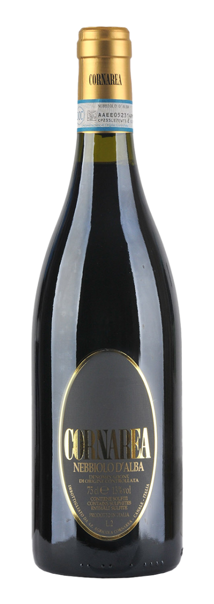 Rode wijn – Nebbiolo uit Alba, Piemonte (Italië), fles