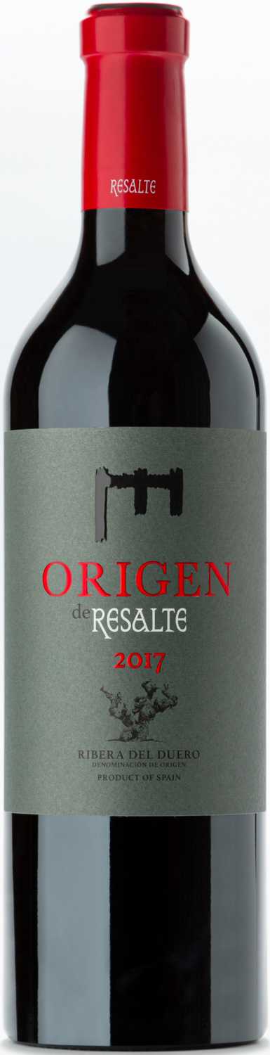 Rode wijn – 100% Tempranillo van Bodegas Resalte uit Ribera del Duero, Castilla y León (Spanje), fles