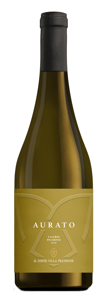 Witte wijn – 100% Pecorino van Il Conte Villa Prandone uit de Marche (Italië), fles