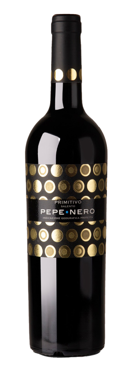 Rode wijn – 100% Primitivo van Cignomoro uit Puglia (Italië), fles