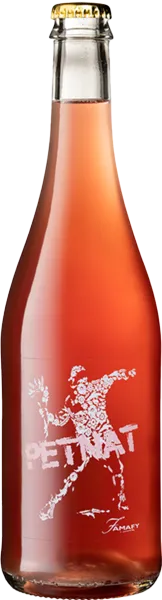 Mousserende wijn – 100% Malbec (Pét-Nat) van Château Famaey uit Cahors, Lot-vallei (Frankrijk), fles