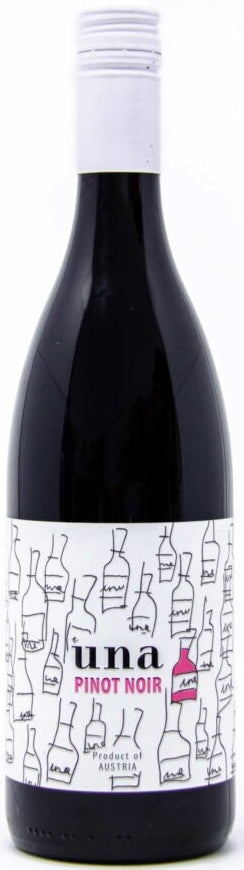 Pinot Noir van wijnhuis UNA – verfijnde rode wijn uit Burgenland, Oostenrijk