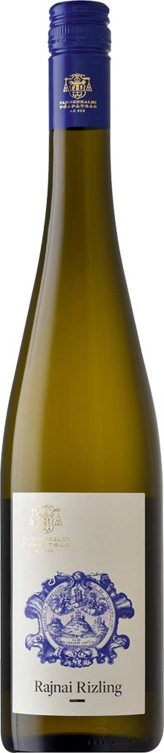 Witte wijn – Rajnai Rizling (Rheinriesling) uit Pannonhalma, Hongarije, fles