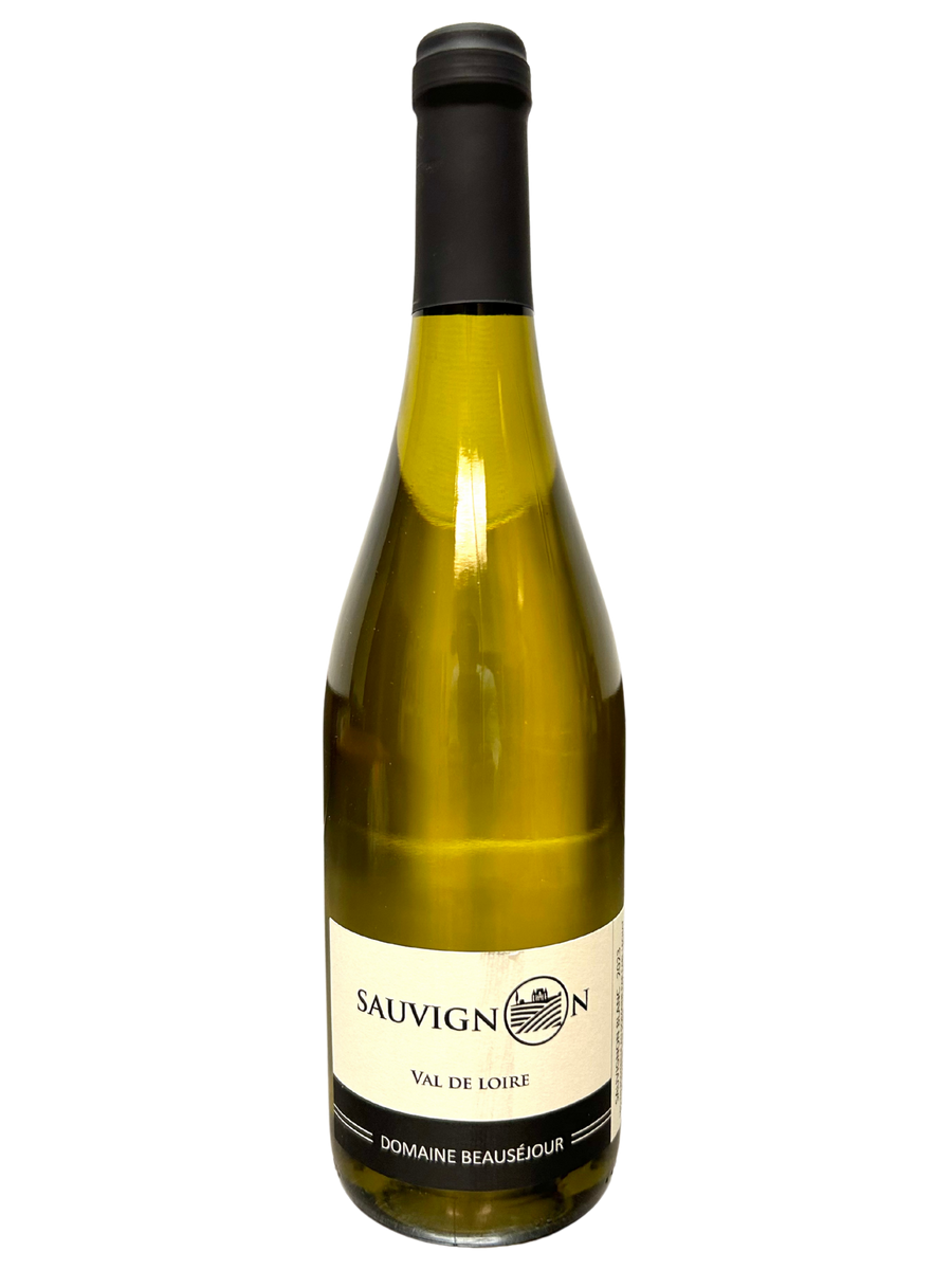 Witte wijn – 100% Sauvignon Blanc van Domaine Beauséjour uit de Loirevallei (Frankrijk), fles