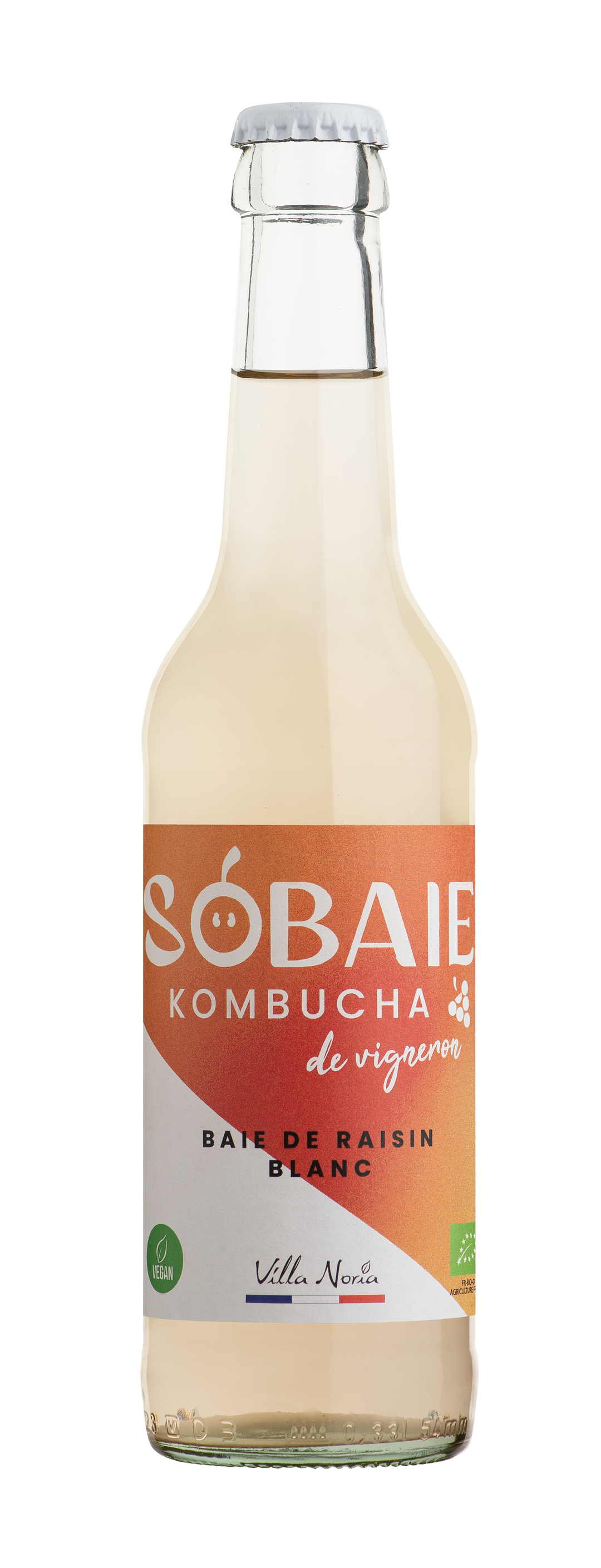 Villa Noria - SOBAIE Kombucha Blanc 0,0% (33cl) BIO