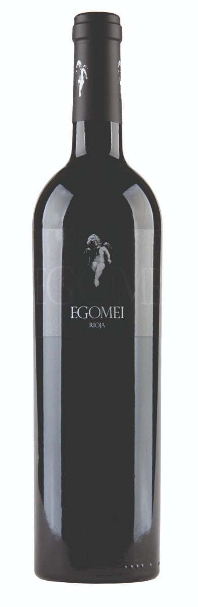 Rode wijn – blend van Tempranillo & Graciano van Bodegas Egomei uit Rioja (Spanje), fles