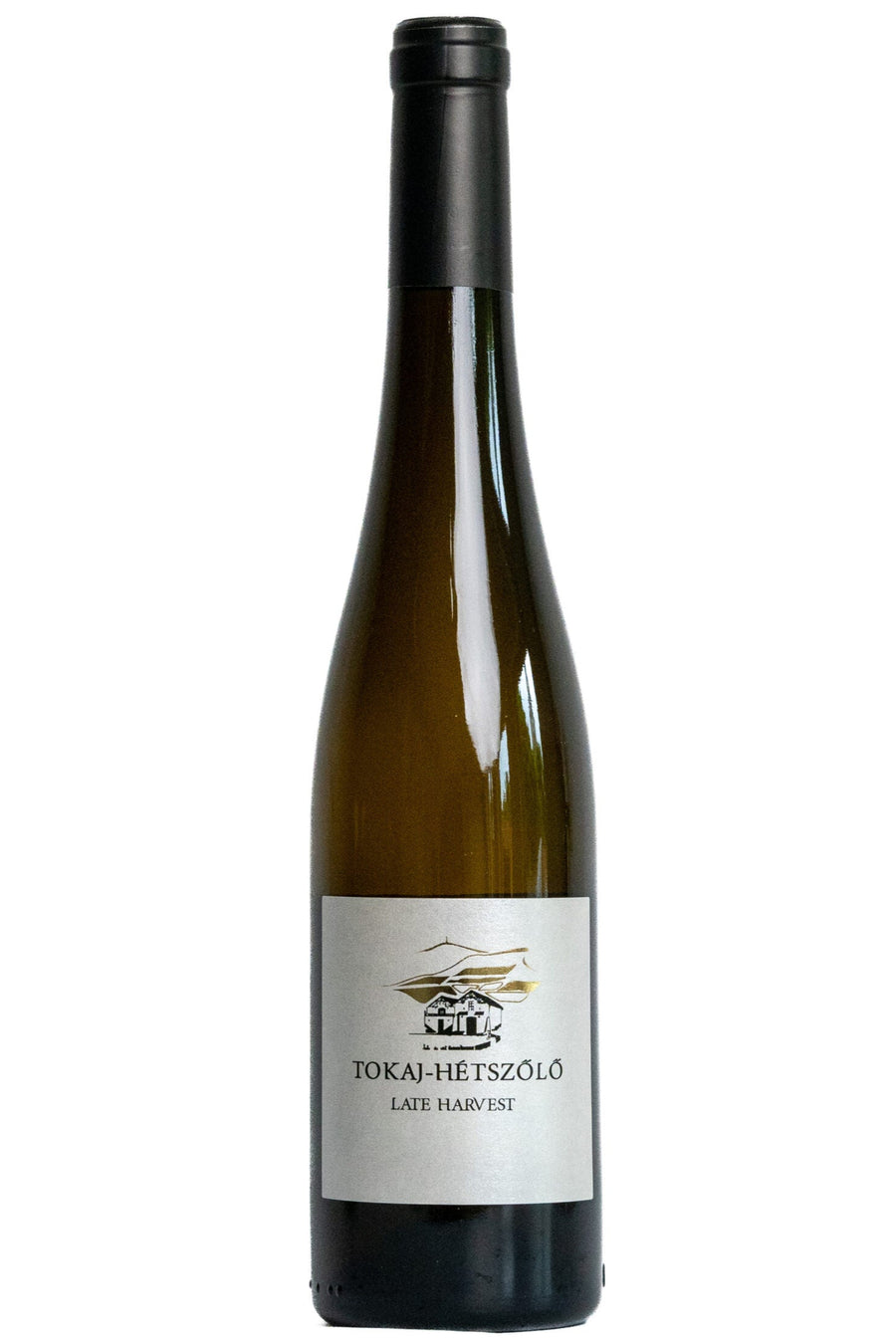 Zoete wijn – blend van Furmint & Hárslevelű van Tokaj Hétszőlő uit Tokaj (Hongarije), fles
